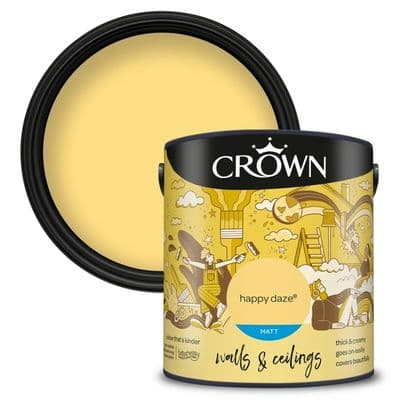 Crown Walls & Ceilings Matt 2.5L - Happy Daze