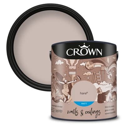 Crown Walls & Ceilings Matt 2.5L - Hare