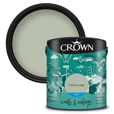 Crown Walls & Ceilings Matt 2.5L - Mellow Sage