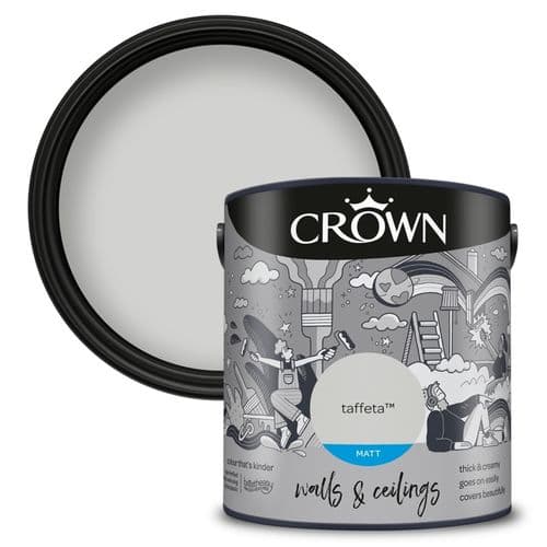 Crown Walls & Ceilings Matt 2.5L - Taffeta