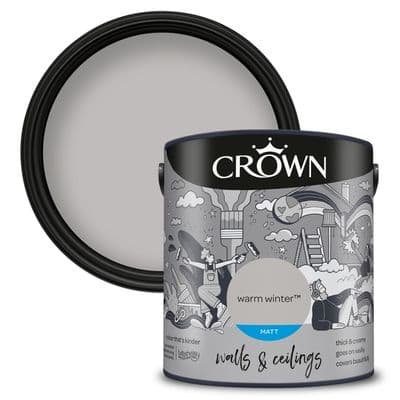 Crown Walls & Ceilings Matt 2.5L - Warm Winter