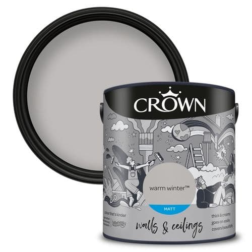 Crown Walls & Ceilings Matt 2.5L - Warm Winter