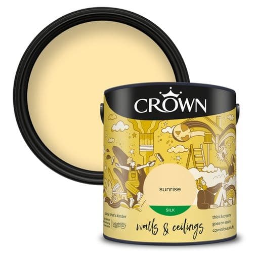 Crown Walls & Ceilings Silk 2.5L - Sunrise