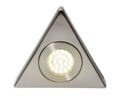 Culina Fonte LED Mains Voltage Triangular Cabinet Light - 3000k Warm White