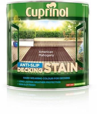 Cuprinol Anti Slip Decking Stain 2.5L - City Stone