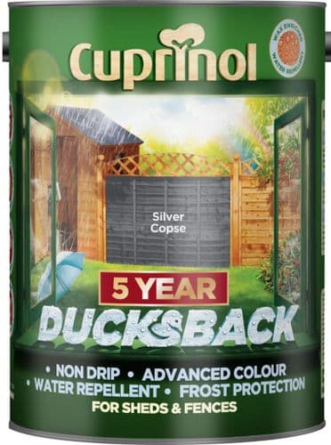Cuprinol Ducksback 5L - Silver Copse