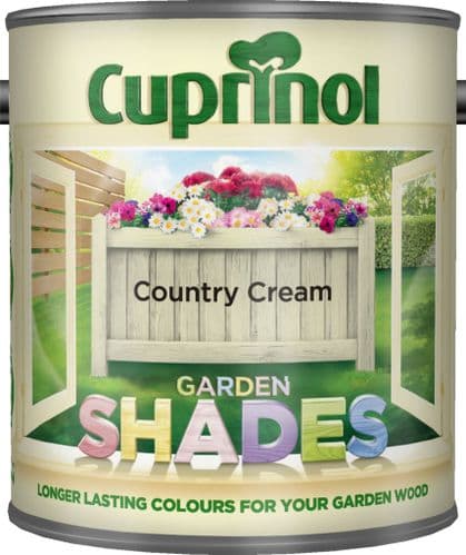 Cuprinol Garden Shades 1L - Country Cream
