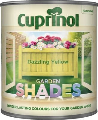 Cuprinol Garden Shades 1L - Dazzling Yellow