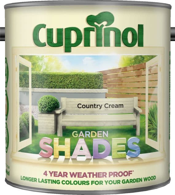 Cuprinol Garden Shades 2.5L - Country Cream