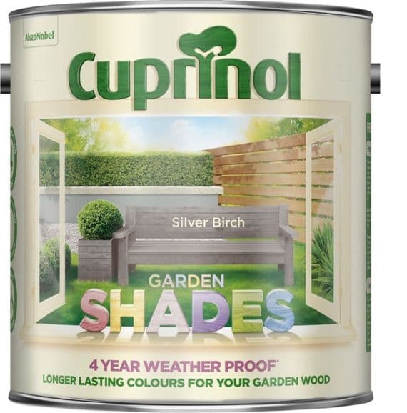 Cuprinol Garden Shades 2.5L - Silver Birch