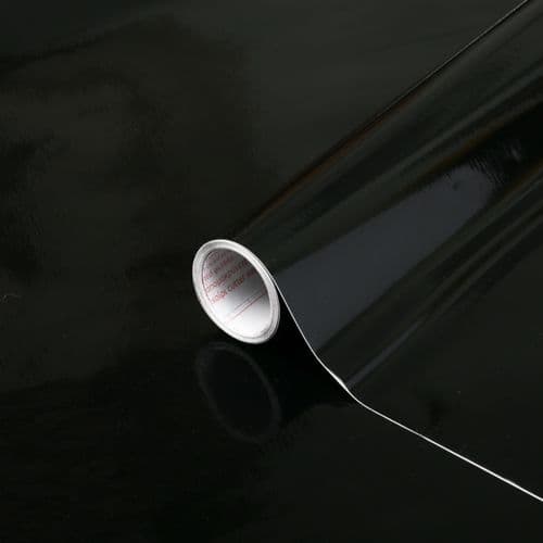 d-c-fix® Self Adhesive Film - Glossy Black - 90cm x 2.1m