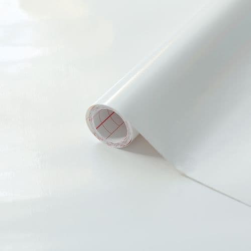 d-c-fix® Self Adhesive Film - Glossy White - 90cm x 2.1m