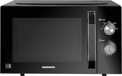 Daewoo Black Microwave 800w - 23L