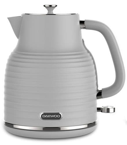 Daewoo Sienna 1.7L Jug Kettle 3kw - Grey