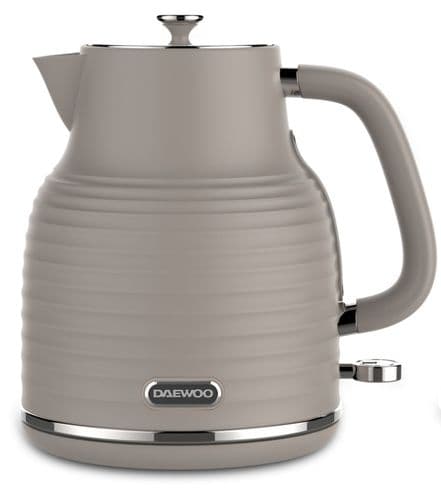 Daewoo Sienna 1.7L Jug Kettle 3kw - Taupe