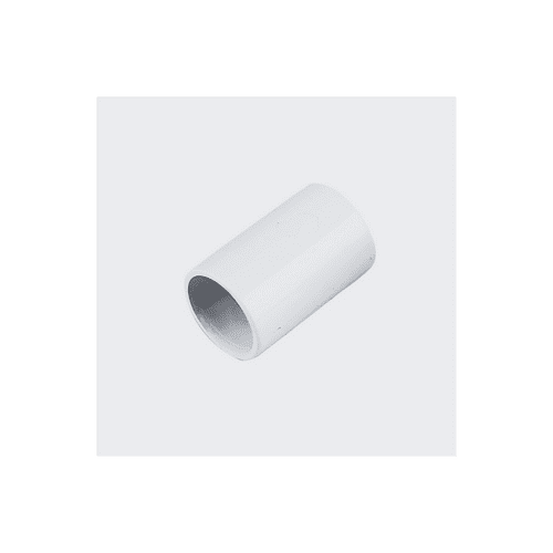 Davant Overflow Straight Connector White Pack 10 - 21.5mm