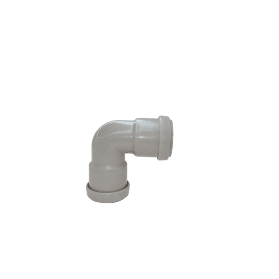 Davant - Push Fit Knuckle 90 Bend Grey - 40mm