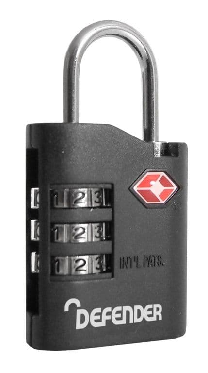 Speedtype Defender Blue Lock Defender Recodable Padlock - 35mm