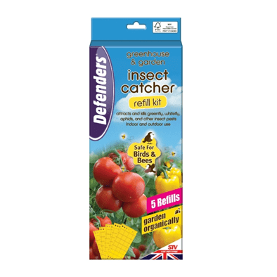 DEFENDERS - Greenhouse & Garden Insect Catcher Refill-5 Pack (STV017)