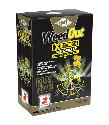 Doff WeedOut Extra Tough Concentrated Weedkiller - 2 Sachet