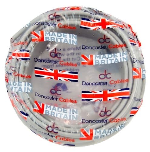 Doncaster Cable 2 Core Twin & Earth Cable - 10m x 1mm