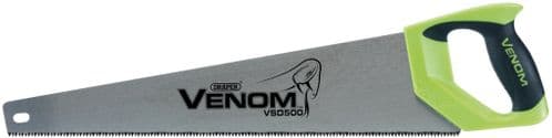 Draper First Fix Venom Double Ground Handsaw - 500mm