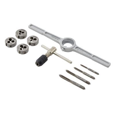 Draper Tap & Die Set 3-6mm - 10 Piece
