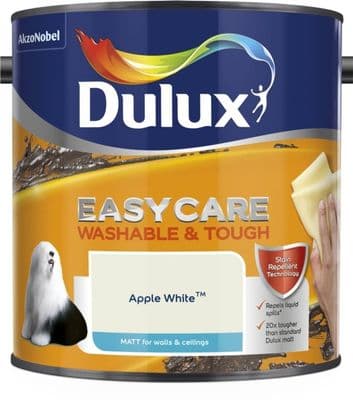 Dulux Easycare Washable & Tough Matt 2.5L - Apple White