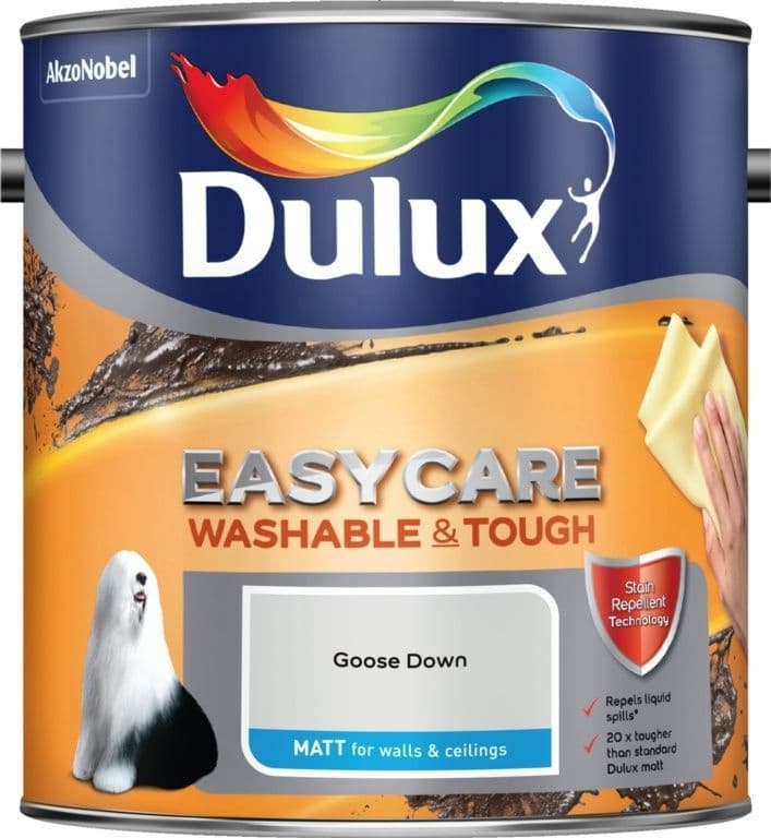 Dulux Easycare Matt 2 5L - Goose Down