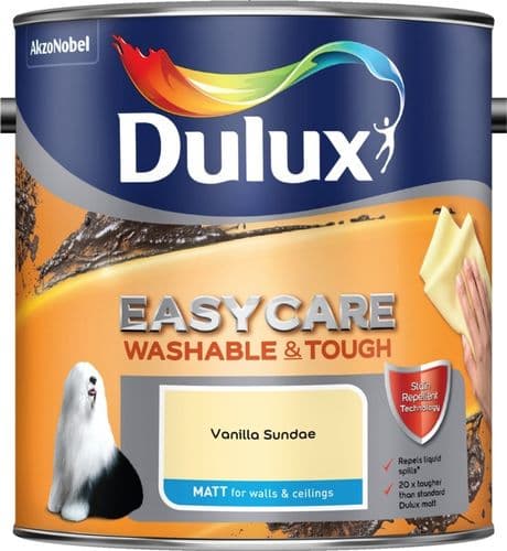Dulux Easycare Matt 2.5L - Vanilla Sundae