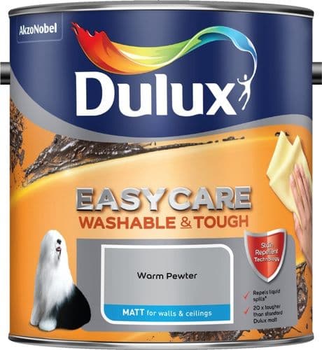 Dulux Easycare Matt 2.5L - Warm Pewter