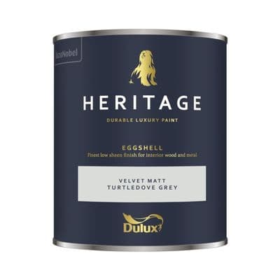 Dulux Heritage Eggshell 750ml - Turtledove Grey