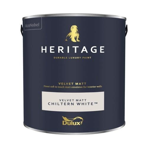 Dulux Heritage Matt 2 5L Chiltern White