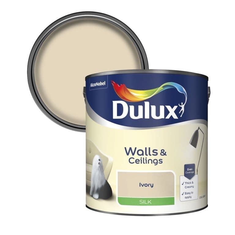 Dulux Walls & Ceilings 2 5L - Ivory