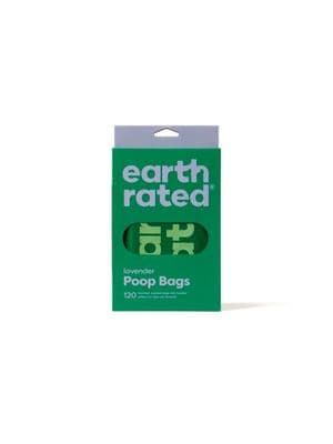 Earth Rated 120 Easy Tie Handle Poop Bags - Lavender