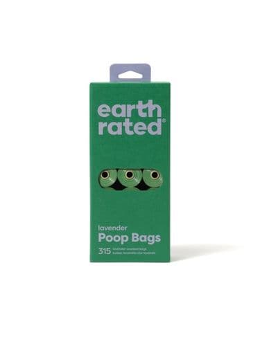 Earth Rated 315 Poop Bags - 21 Rolls Lavender