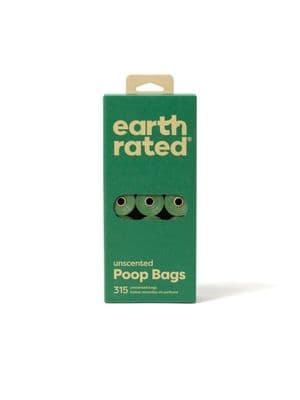 Earth Rated 315 Poop Bags - 21 Rolls Unscented
