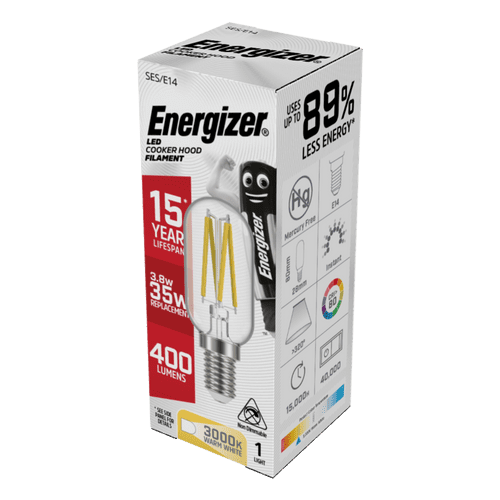 Energizer Filament LED Cooker Hood E14 - 3.8w 420lm