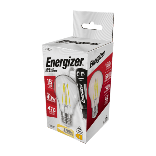 Energizer Filament LED GLS ES E27 2700k - 4w