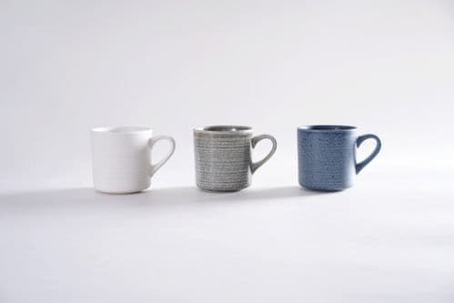 Eurosonic Bloomsbury Stoneware Mug - Grey 14oz