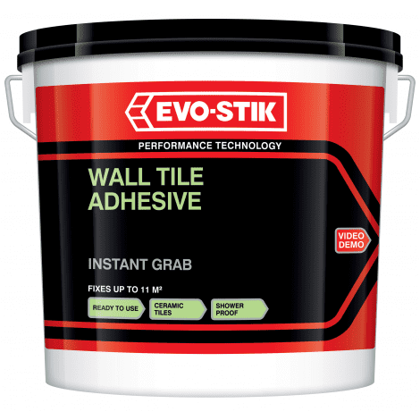 Evo-Stik Instant Grab Wall Tile Adhesive (Select Size)