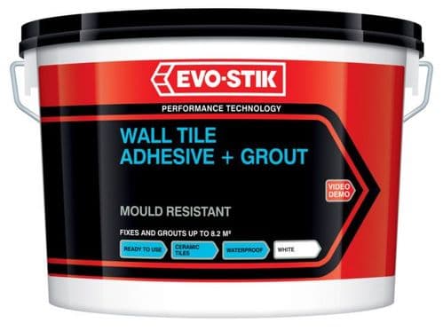 Evo-Stik Mould Resistant Wall Tile Adhesive & Grout (Select Size)
