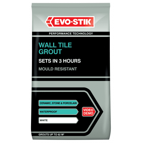 Evo-Stik Wall Tile Grout Powder (Select Size)