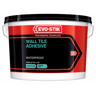 Evo - Stik Waterproof Wall Tile Adhesive (Select Size)