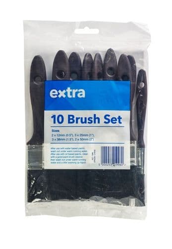 Extra Brush Set - Pack 10
