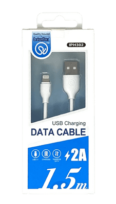 Extrastar USB Charging Cable Iphone White - 1.5m