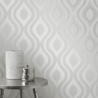 Fine Decor - Quartz Geo - Silver - FD41968