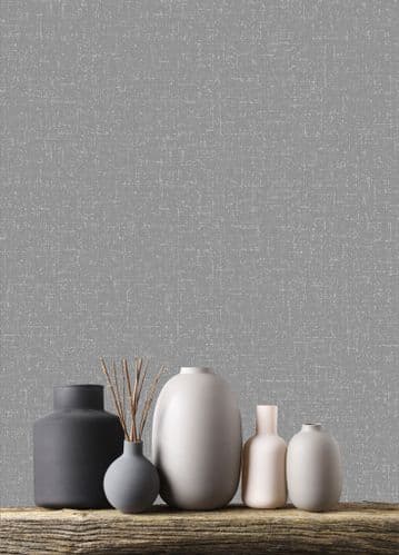 Fine Decor Quartz Texture Charcoal FD42570 Wallpaper