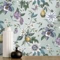 Fine Decor Sierra Floral Sage FD43061 Wallpaper