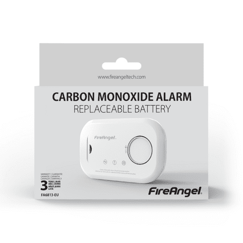 Fire Angel Carbon Monoxide Alarm - Replaceable Battery